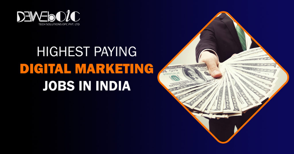 Highest Paying Digital marketing Jobs in India