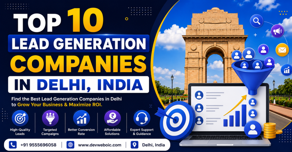 top 10 lead generation companies in Delhi india